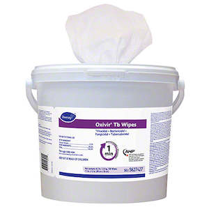 DIVERSEY OXIVIR TB WIPES TUB 160PC