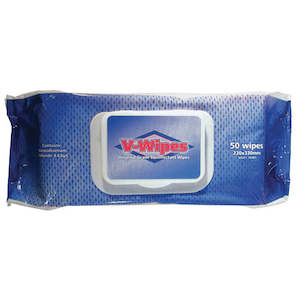 Wipes: WHITELEYS DISINFECTANT V WIPES | 80PC