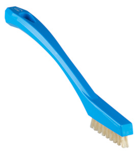 Scrub Brushes: VIKAN DETAIL BRUSH WITH HEAT RESISTANT FILAMENTS | VERY HARD 205MM
