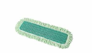 Dust Mop: TRUST NAELC 18"/450MM FRINGED DUST MOP | GREEN
