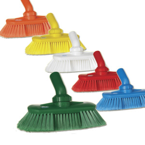 VIKAN WATERFED ANGLE WASHING BRUSH HEAD  | SOFT/SPLIT 240MM