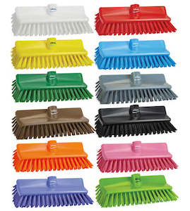 Brooms Brushes Brooms: VIKAN HIGH-LOW BRUSH HEAD  | MEDIUM 265MM