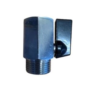 Di Unit: EVEREST TANK HOSE ADAPTER MALE W/ BALL VALVE