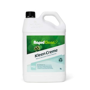 Creme Paste Cleaners: RAPID CLEAN KLEEN CREME NON ABRASIVE CREME CLEANSER 5L