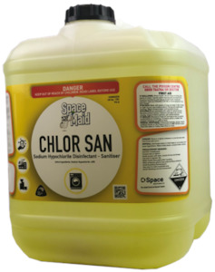 Bleach Mould Removers: SPACE LIQUID CHLOR SAN | 20L *pick up only*