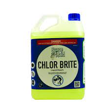 Bleach Mould Removers: SPACE CHLORBRITE 5% BLEACH 5L