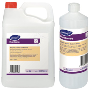 Bleach Mould Removers: DIVERSEY DIVERCLEANSE DISINFECTANT