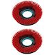 I-mop Xxl Hard Red Bristle Brush (set Of 2)
