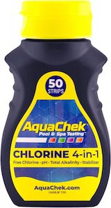 AQUACHEK YELLOW 4 WAY TEST STRIPS