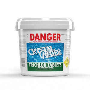 Pool Spa: CRYSTAL WATER TRICHLOR TABLETS