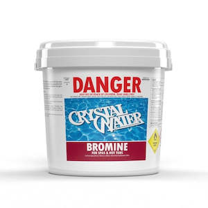 Pool Spa: CRYSTAL WATER BROMINE TABLETS 1KG