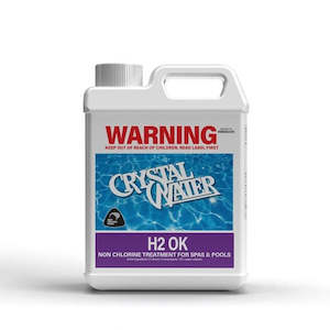 CRYSTAL WATER H2OK 1LT NON CHLORINE TREATMENT