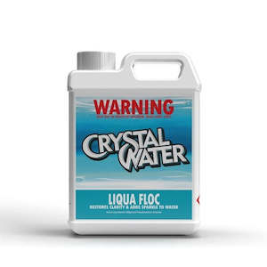 Pool Spa: CRYSTAL WATER LIQUID FLOC 1 LITRE