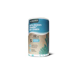 Bin Liners: ECOPAK 18L OCEAN BOUND PLASTIC LIN BINER