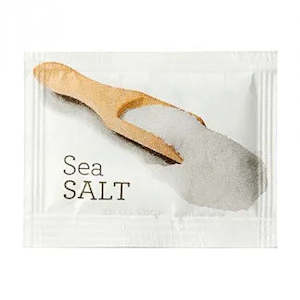 Accomadation Office Catering Supplies: SEA SALT SACHETS | 2000PC