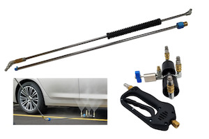 Waterblaster Cleaning Attachments: DELUXIFIED UNDER CARRIAGE CLEANER