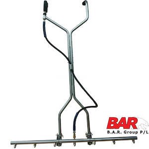 Waterblaster Cleaning Attachments: WATER BROOM ATTACHMENT W/ LARGE WHEELS