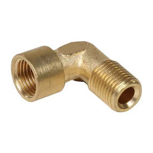 Waterblaster Fittings: BRASS 90DEG ELBOW M/F