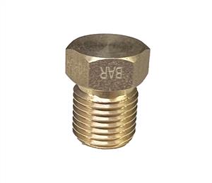 BRASS HEXAGON PLUG