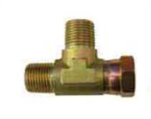 Waterblaster Fittings: TEE SWIVEL ADAPTOR 3/8"