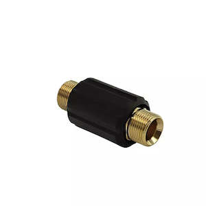 M22 x M22 NIPPLE MALE PLASTIC CONNECTOR