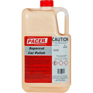 Automotive Cleaner Chemicals: PACER SUPERCUT CAR POLISH 4L