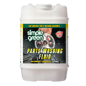 Automotive Cleaner Chemicals: SIMPLE GREEN PARTS WASHER SOLUTION CONCENTRATE 20L