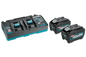 MAKITA 40V (5.0Ah) XGT BATTERY & CHARGER START PACK 1913Y7-1