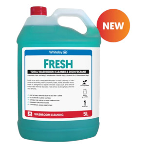 On Sale: WHITELEY FRESH ALL IN ONE WASHROOM CLEANER 5LTR