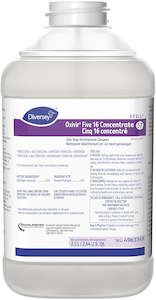 Disinfectants: DIVERSEY OXIVIR FIVE 16 CONCENTRATE 2X2.5L CARTON