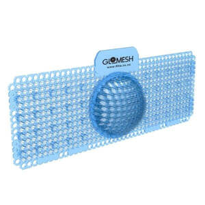 Washroom: GLOMESH SPIRAL BIOLOGICAL TROUGH URINAL ANTI-SPLASH OCEAN MIST