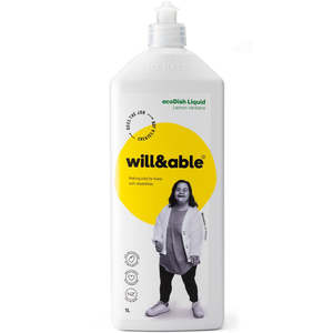Chemicals: WILL & ABLE DISH LIQUID 1L