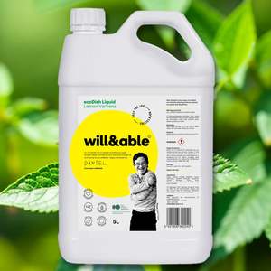 WILL & ABLE DISH WASHING LIQUID | 5L