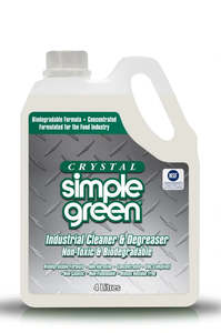 Degreaser: SIMPLE GREEN CRYSTAL INDUSTRIAL CLEANER & DEGREASER 4L