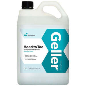GELLER HEAD TO TOE BODY/HAIR WASH 5L
