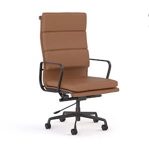 Chairs: Knight Vogue Leather Chair