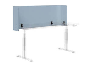 Desk Partitions: Sonic 12 Acoustic Flexi Wrap Around Screen