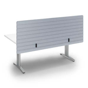 Desk Partitions: Boyd Desk Screen Modesty Panel Wave
