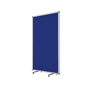 Free Standing Screens: Boyd Freestanding Partition - Blue