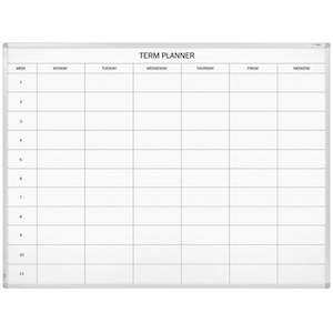 Boyd Porcelain Term Planner Whiteboard