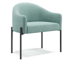 Meeting Room Visitor Chairs: Mocha Armchair