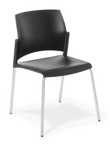 Conference Chairs: Eden Spring 4-Leg Chair