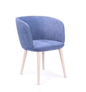 Reception Seating: Chair Solutions Ella Timber Natural Leg Chair