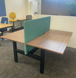 Shared Desks: Pintari Fixed Height 2 Pod Back to Back (Ex-Showroom)