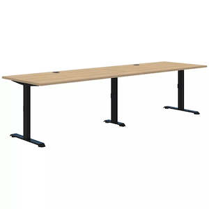 Shared Desks: Pintari Fixed Height Inline 2 Person Pod