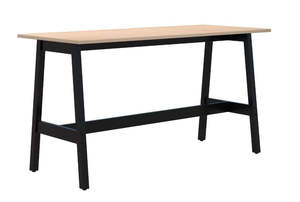 Trestle Tables: Accent Modella II Angled Leg Leaner