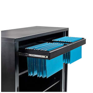 Storage: Mila Tambour Add-on - Roll-out Suspension File Rack