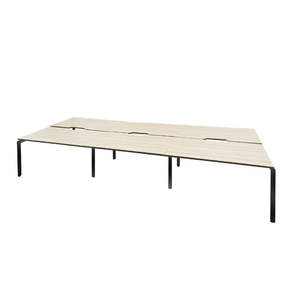 Workstation Desks: Capri Back to Back 6 Pod Desk