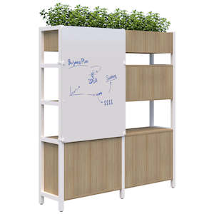 Cupboards: Grid 40 Whiteboard Panel