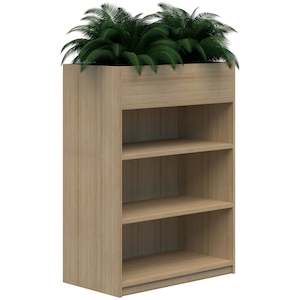 Mascot Bookcase & Planter Unit